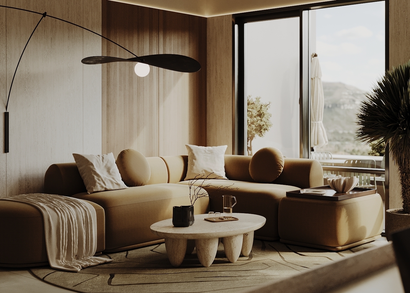 Дизайн-проект для пятизвёздочного отеля в живописной местности